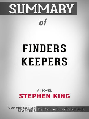 cover image of Summary of Finders Keepers